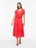 Product image thumbnail - VIAMALINA CINTURA ALTA SAIA MIDI, Hibiscus | 4