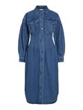 VILA MIDI DENIM DRESS, Dark Blue Denim, highres - 14103303_DarkBlueDenim_001.jpg