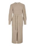 VILA LONG SLEEVED  KNITTED DRESS, Natural Melange, highres - 14103870_NaturalMelange_001.jpg