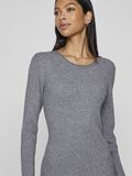 VILA MAXI KNITTED DRESS, Medium Grey Melange, highres - 14109935_MediumGreyMelange_007.jpg