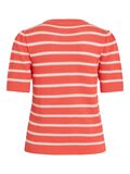VILA SHORT SLEEVED KNITTED TOP, Dubarry, highres - 14106601_Dubarry_1184262_002.jpg