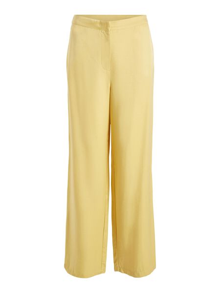 Vila HIGH-WAIST WIDE-LEG TROUSERS, Rattan, highres - 14079795_Rattan_001.jpg
