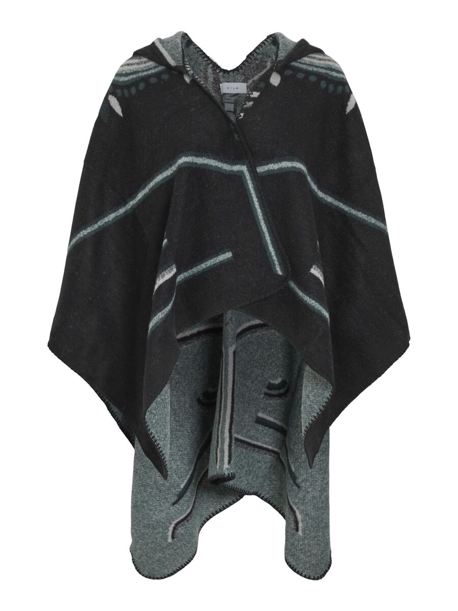 VILA HETTE PONCHO, Black, highres - 14077168_Black_1163515_001.jpg
