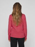 VILA VIRIL ROUND NECK KNITTED PULLOVER, Viva Magenta, highres - 14054177_VivaMagenta_958812_004.jpg