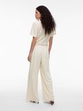 VILA VIDELAIA HIGH WAIST WIDE-LEG TROUSERS, Birch, highres - 14106628_Birch_004.jpg
