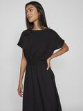 VILA À MANCHES COURTES ROBE MI-LONGUE, Black, highres - 14103262_Black_007.jpg