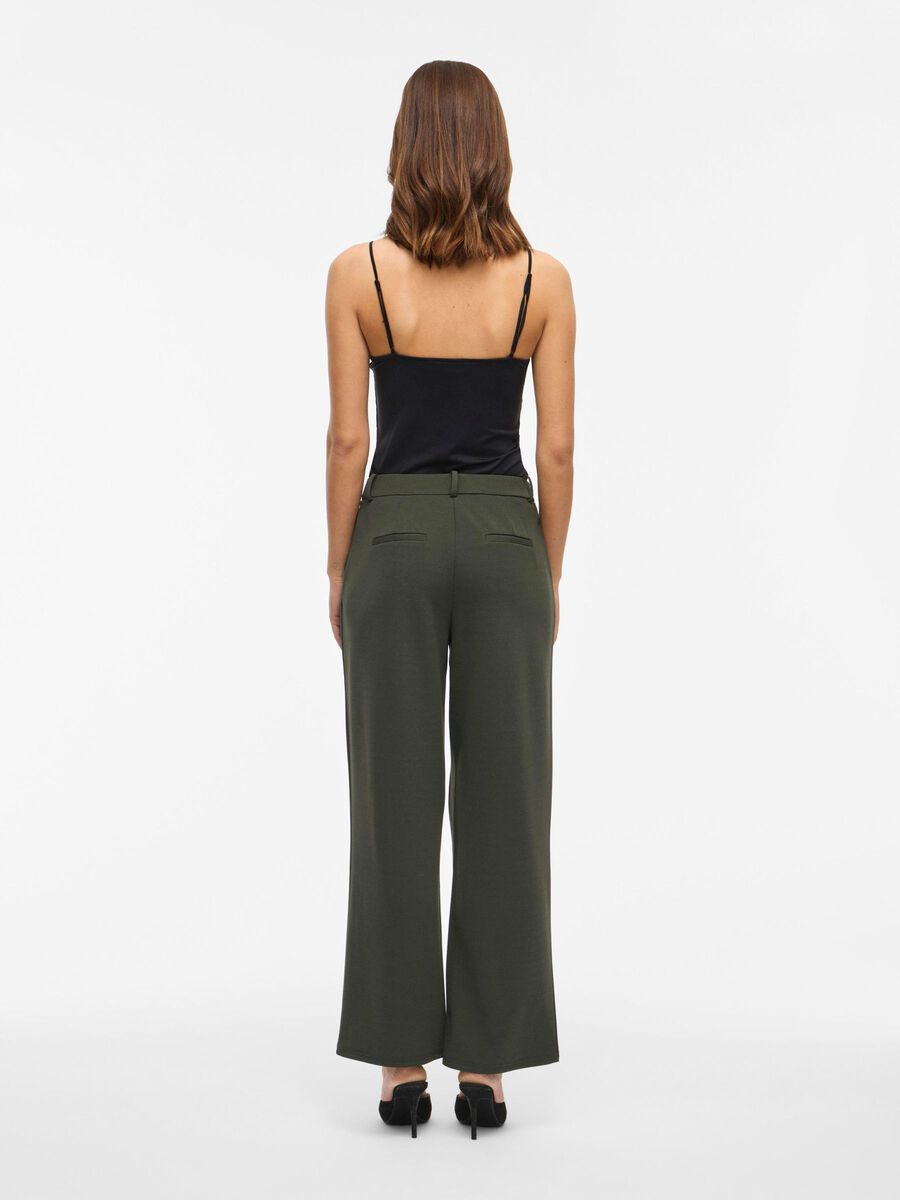 VILA VICLUA HIGH WAIST HOSE MIT WEITEM BEIN, Deep Depths, highres - 14105140_DeepDepths_1199394_004.jpg