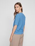 VILA KURZÄRMELIGES STRICKOBERTEIL, Blissful Blue, highres - 14084421_BlissfulBlue_004.jpg