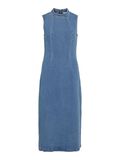 VILA MIDI DENIM JURK, Medium Blue Denim, highres - 14104370_MediumBlueDenim_001.jpg