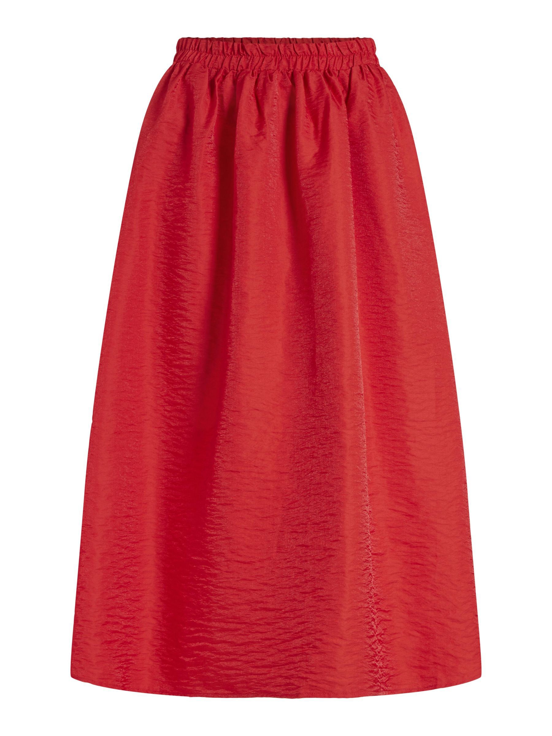 Jupe rouge deals mi longue