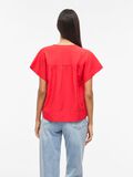 Product image thumbnail - VIPRISILLA V-RINGNING KORT&Auml;RMAD TOPP, Hibiscus | 2