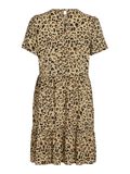 Vila SHORT SLEEVED KNEE-LENGTH DRESS, Curds  Whey, highres - 14067408_CurdsWhey_1026607_002.jpg