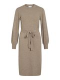 VILA AVEC CEINTURE ROBE EN MAILLE, Natural Melange, highres - 14103924_NaturalMelange_001.jpg