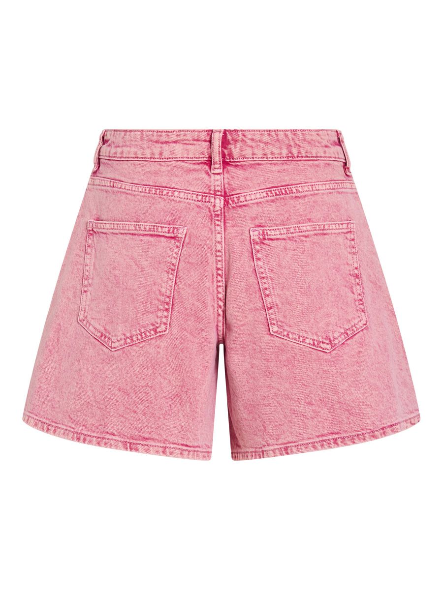 Carousel image - VIJAF MID-WAIST DENIM SHORTS, Holly Berry | 6