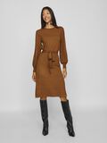 VILA TAILLENGÜRTEL STRICKKLEID, Toffee, highres - 14103924_Toffee_005.jpg