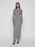 VILA KNITTED MAXI DRESS, Medium Grey Melange, highres - 14109942_MediumGreyMelange_003.jpg