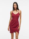 VILA STRAP SHORT DRESS, Beet Red, highres - 14109375_BeetRed_003.jpg