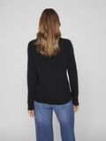 Vila ROUND NECK KNITTED PULLOVER, Black, highres - 14054177_Black_004.jpg