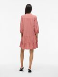 VILA VIPETRA MANICHE A 3/4 VESTITO CORTO, Brick Dust, highres - 14109524_BrickDust_004.jpg