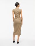 VILA VIBIRTHE SLEEVELESS MIDI DRESS, Dark Natural Melange, highres - 14112800_DarkNaturalMelange_004.jpg