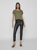 Vila COL ROND T-SHIRT, Dusty Olive, highres - 14083083_DustyOlive_005.jpg