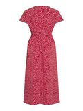 VILA SHORT SLEEVED BUTTONED MIDI DRESS, Mars Red, highres - 14099280_MarsRed_1128488_002.jpg