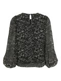 VILA ROUND NECK LONG SLEEVED BLOUSE, Black, highres - 14084606_Black_1146197_002.jpg