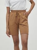 Vila HIGH WAISTED SWEAT SHORTS, Toasted Coconut, highres - 14075435_ToastedCoconut_006.jpg