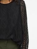 VILA VIMIKA ROUND NECK LONG SLEEVED TOP, Black Beauty, highres - 14107406_BlackBeauty_006.jpg