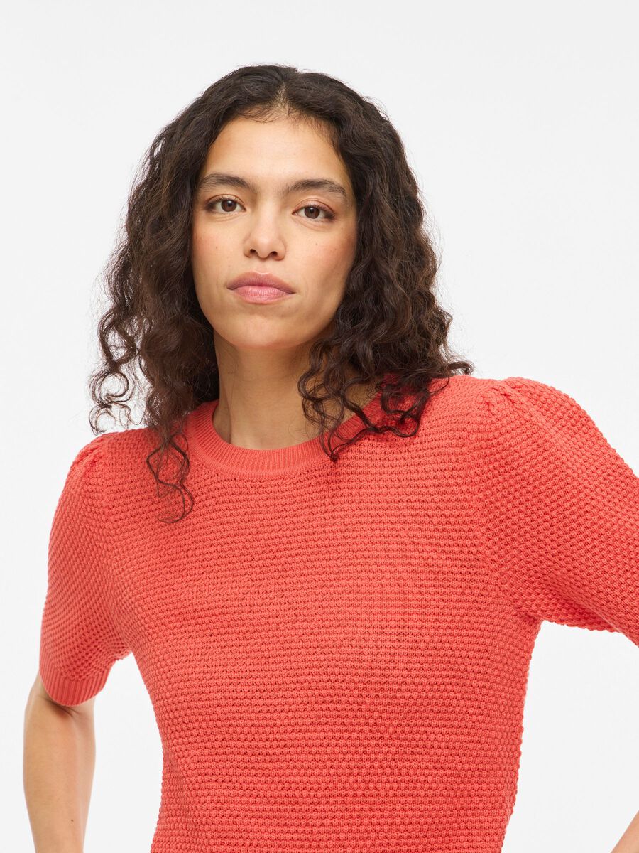 Carousel image - SHORT-SLEEVED KNITTED TOP, Dubarry | 3