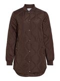 Product image thumbnail - VITATE QUILTED COAT, Coffee Bean | 1