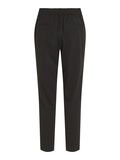 VILA VIVARONE SLIM FIT HØJTALJEDE BUKSER, Black, highres - 14087406_Black_002.jpg