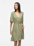 VILA SHORT WRAP DRESS, Oil Green, highres - 14101657_OilGreen_003.jpg