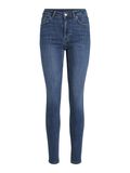 Vila MIDDELS HØY MIDJE SKINNY FIT JEANS, Medium Blue Denim, highres - 14082132_MediumBlueDenim_001.jpg