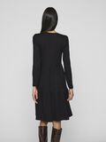 VILA LANGE MOUWEN KNIELENGTE JURK, Black, highres - 14109874_Black_004.jpg