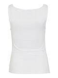 VILA VIKANA WATERFALL SLEEVELESS TOP, Snow White, highres - 14112655_SnowWhite_002.jpg