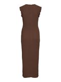 VILA VIMALMEN SLEEVELESS MIDI DRESS, Chocolate Brown, highres - 14112681_ChocolateBrown_002.jpg