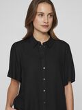 VILA SHORT SLEEVED SHIRT, Black, highres - 14102507_Black_007.jpg
