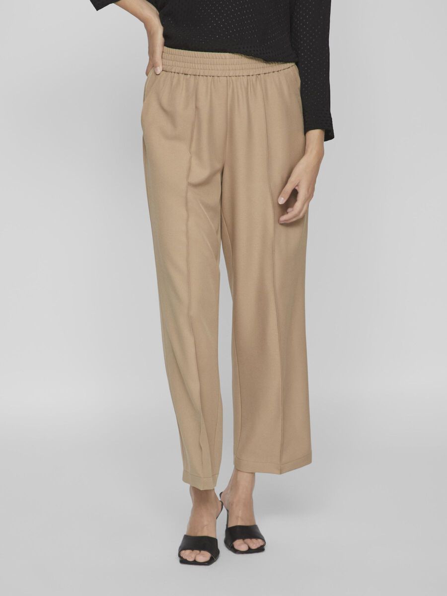 Vila PETITE - HIGH-WAIST BROEK, Cornstalk, highres - 14094791_Cornstalk_003.jpg