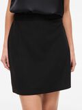 Product image thumbnail - VIORLEANA HIGH WAIST MINI SKIRT, Black Beauty | 3