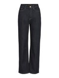 VILA VIKELLY HÖG MIDJA STRAIGHT FIT-JEANS, Dark Blue Denim, highres - 14084730_DarkBlueDenim_1229058_001.jpg