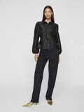 VILA LONG SLEEVED SHIRT, Black, highres - 14106287_Black_005.jpg