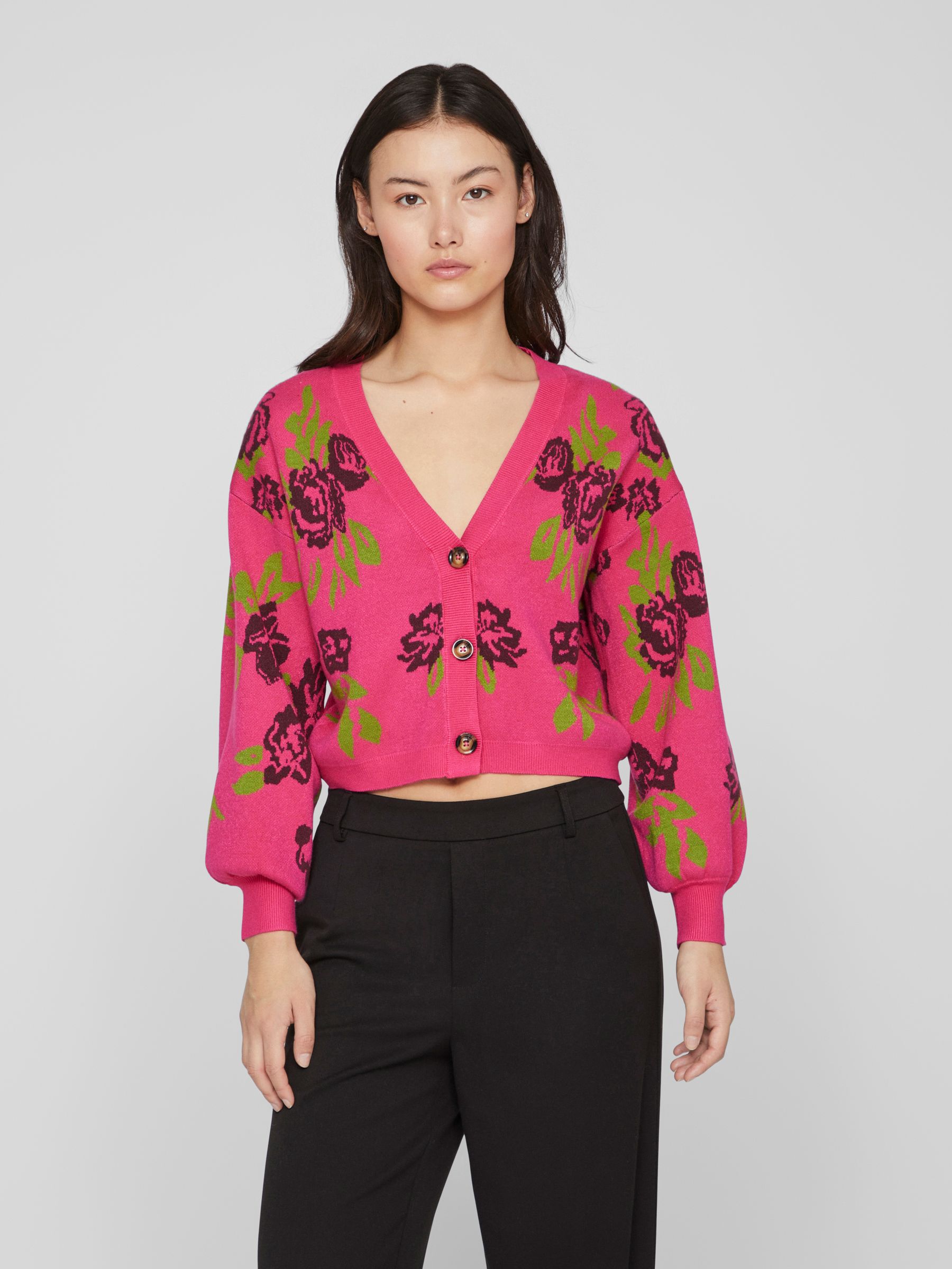 Petite 2025 pink cardigan