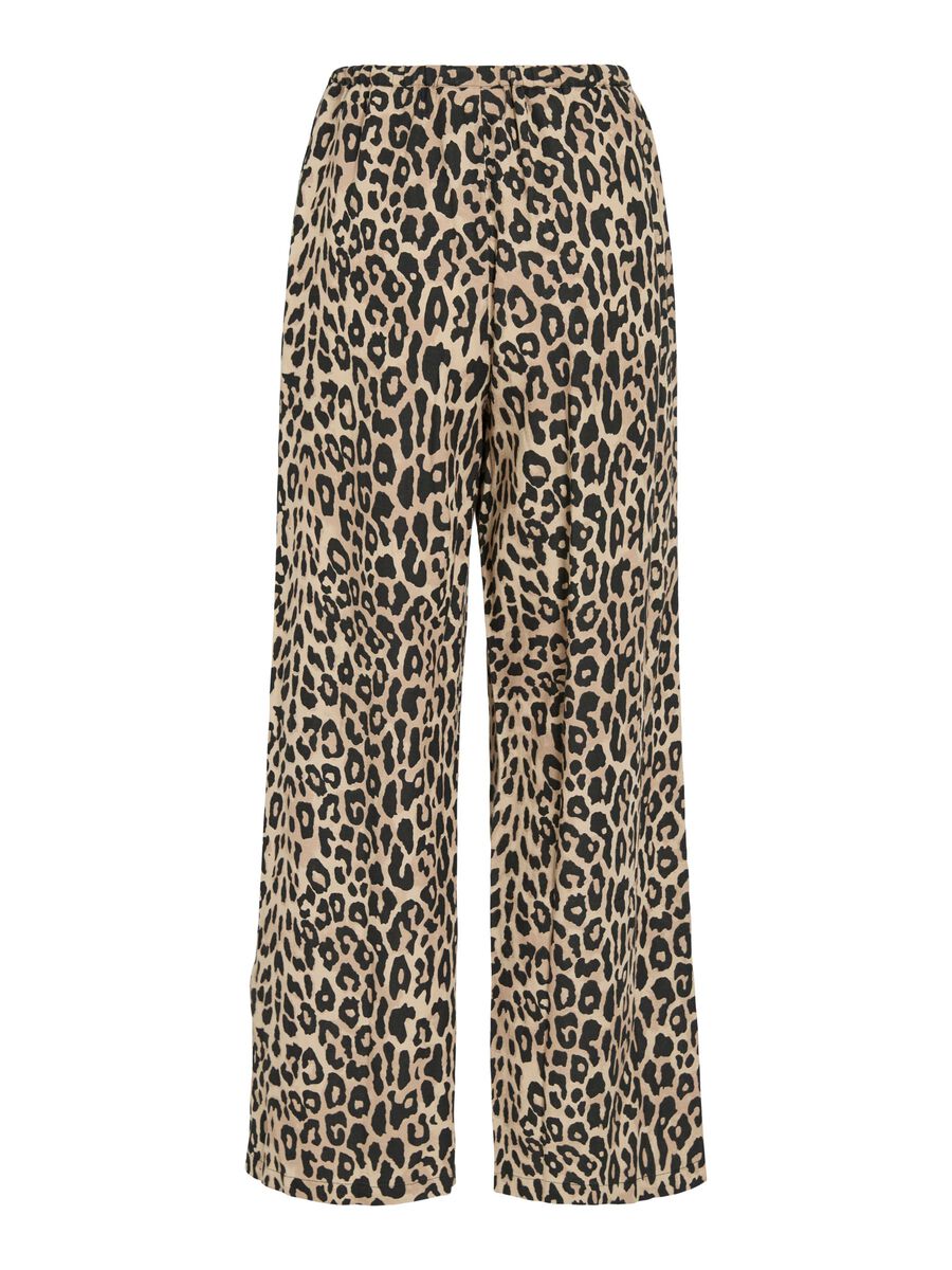 Product carousel image - VIPRISILLA VITA MEDIA PANTALONI GAMBA AMPIA, Birch | 2