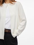 VILA ONE-BUTTON KNITTED CARDIGAN, Coconut Milk, highres - 14107418_CoconutMilk_007.jpg