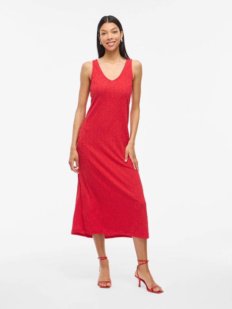 VILA VIMIST SIN MANGAS VESTIDO MIDI, Racing Red, highres - 14112693_RacingRed_003.jpg
