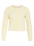 Product image thumbnail - VIMAGGIE BUTTONED LONG SLEEVED TOP, Pastel Yellow | 6