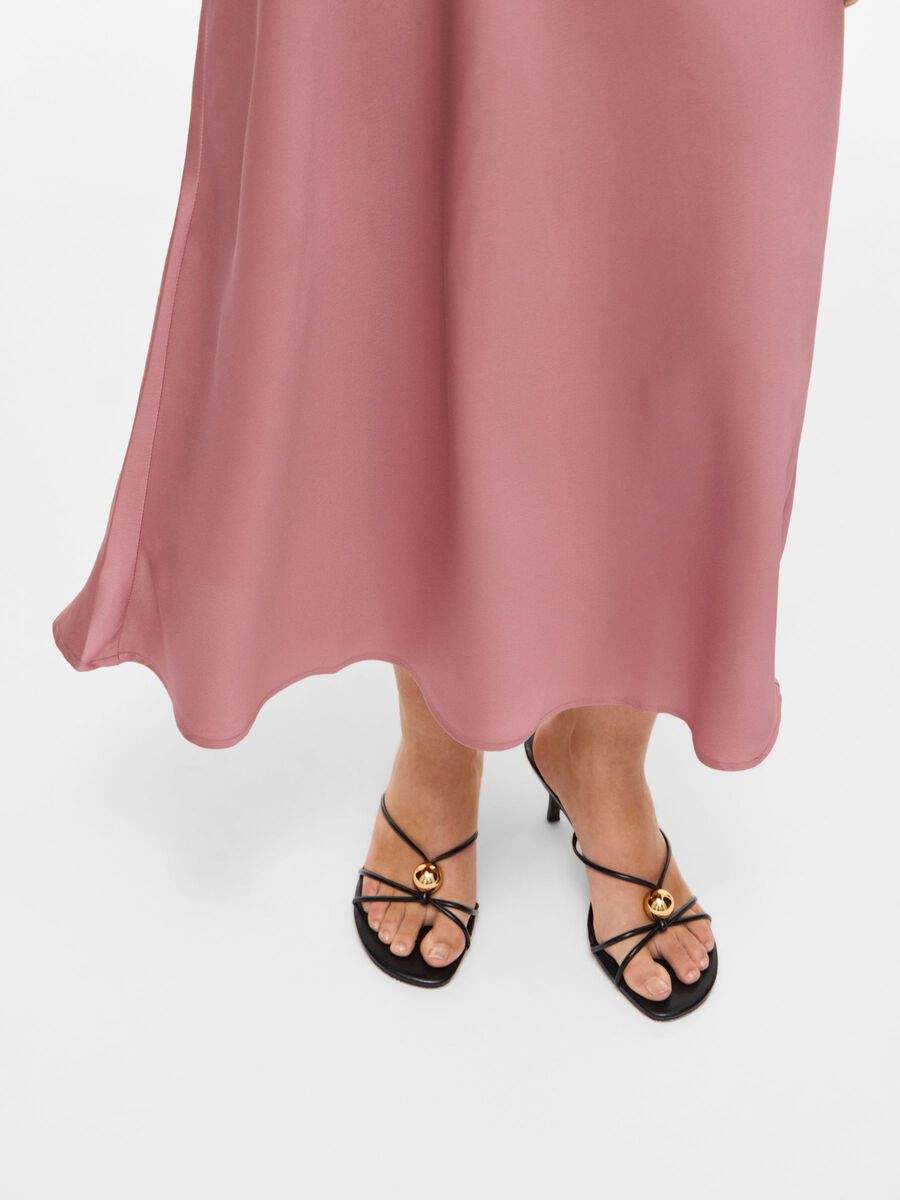 Carousel image - VIELLETTE HIGH WAIST MIDIROCK, Nostalgia Rose | 3