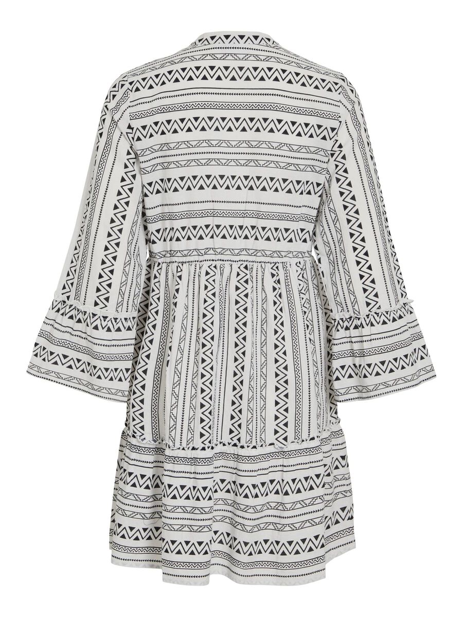 VILA VIETNA 3/4 SLEEVED SHORT DRESS, Cloud Dancer, highres - 14110947_CloudDancer_1225507_002.jpg
