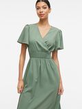 VILA SHORT SLEEVED MAXI DRESS, Laurel Wreath, highres - 14109687_LaurelWreath_006.jpg